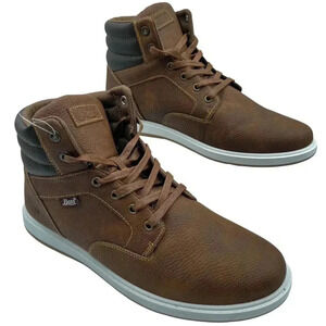 G.H.Bass NEW Mens 12 Walking Casual Lace Up Ankle Desert Boots 2 Tone Brown Tan